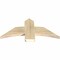 Ekena Millwork Bellingham Rough Sawn Timber Gable Bracket, Douglas Fir, 36"W x 16"H x 2"D x 6"F, 11/12 Pitch GBW036X16X0206BEL00RDF - alternate 4